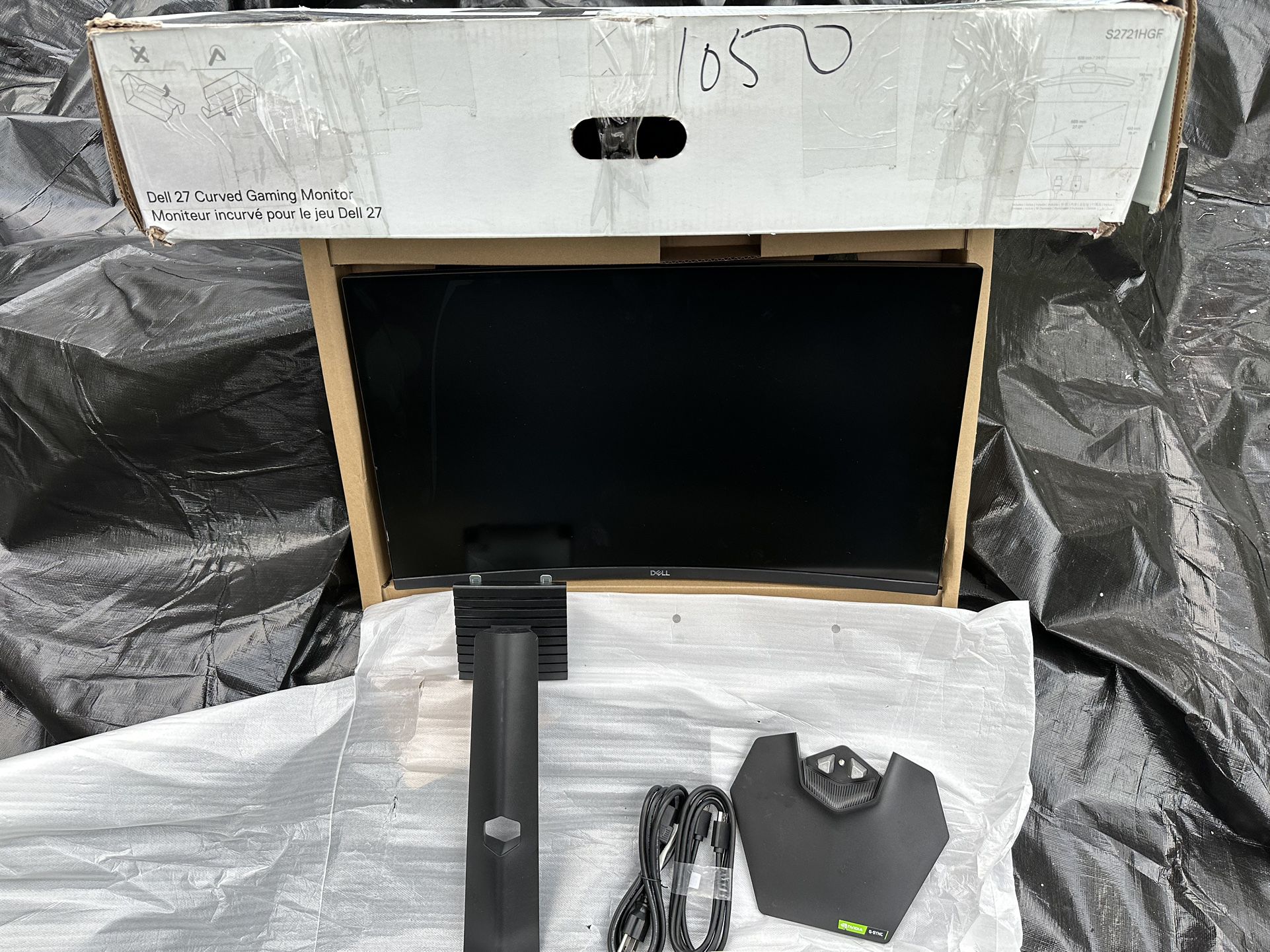 27 Inch PC Monitor Dell Curved