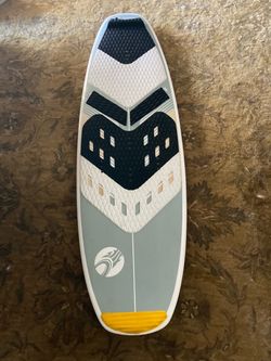 Kite board Foil board or surf behind the boat
