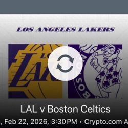 LAL vs Boston Celtics 