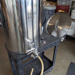 Commercial 30 Gallon Stainless Steel Kettle (Cold Brew)