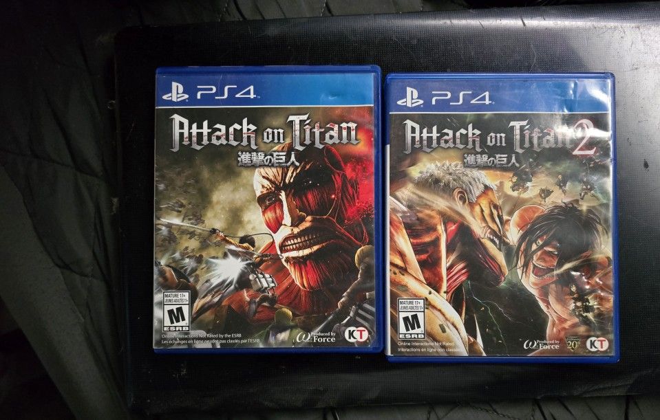 Ps4 Attack On Titan 1&2