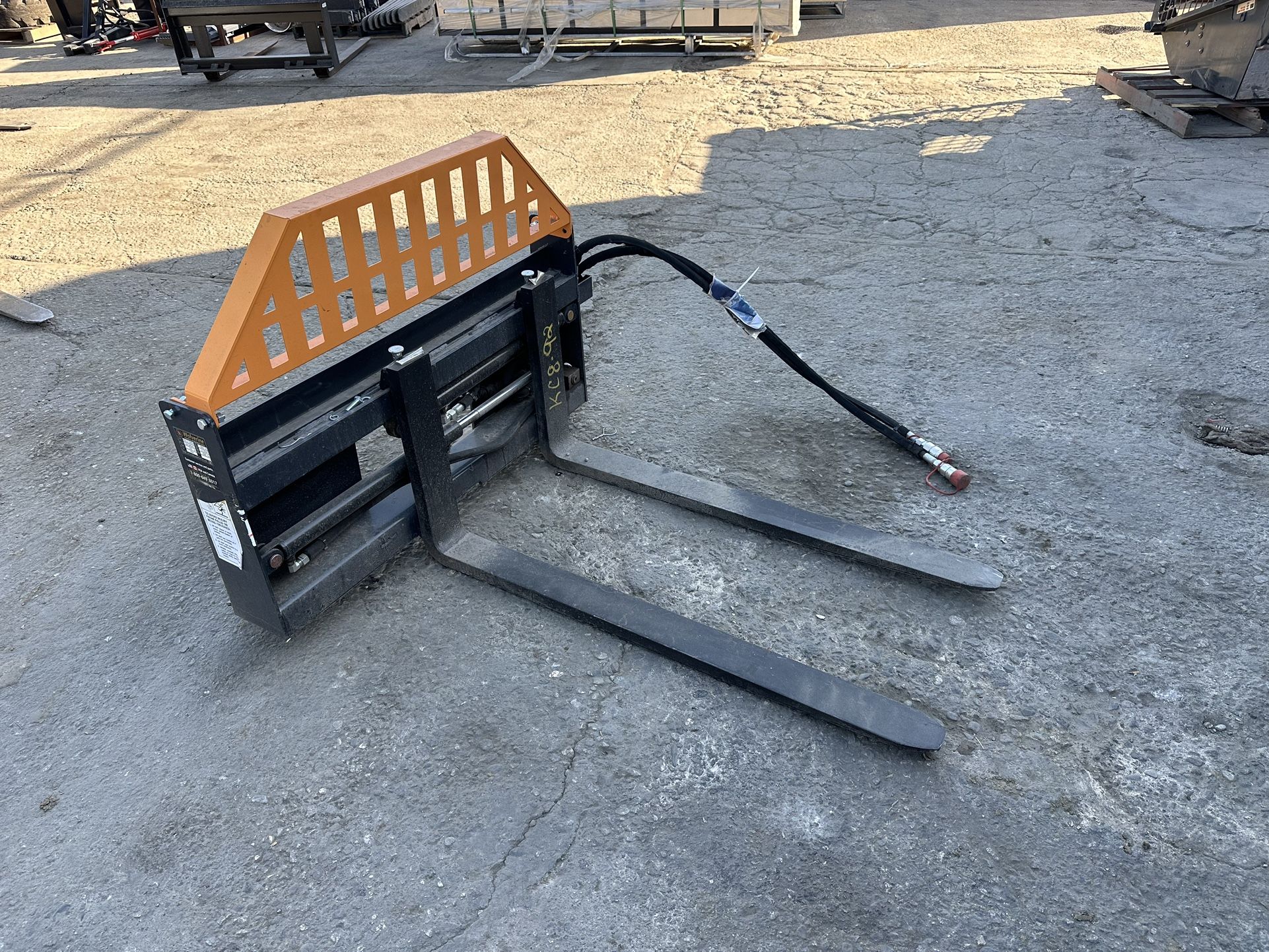 Skid Steer Fork Attachment