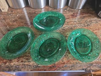 Emerald Green Depression Glass