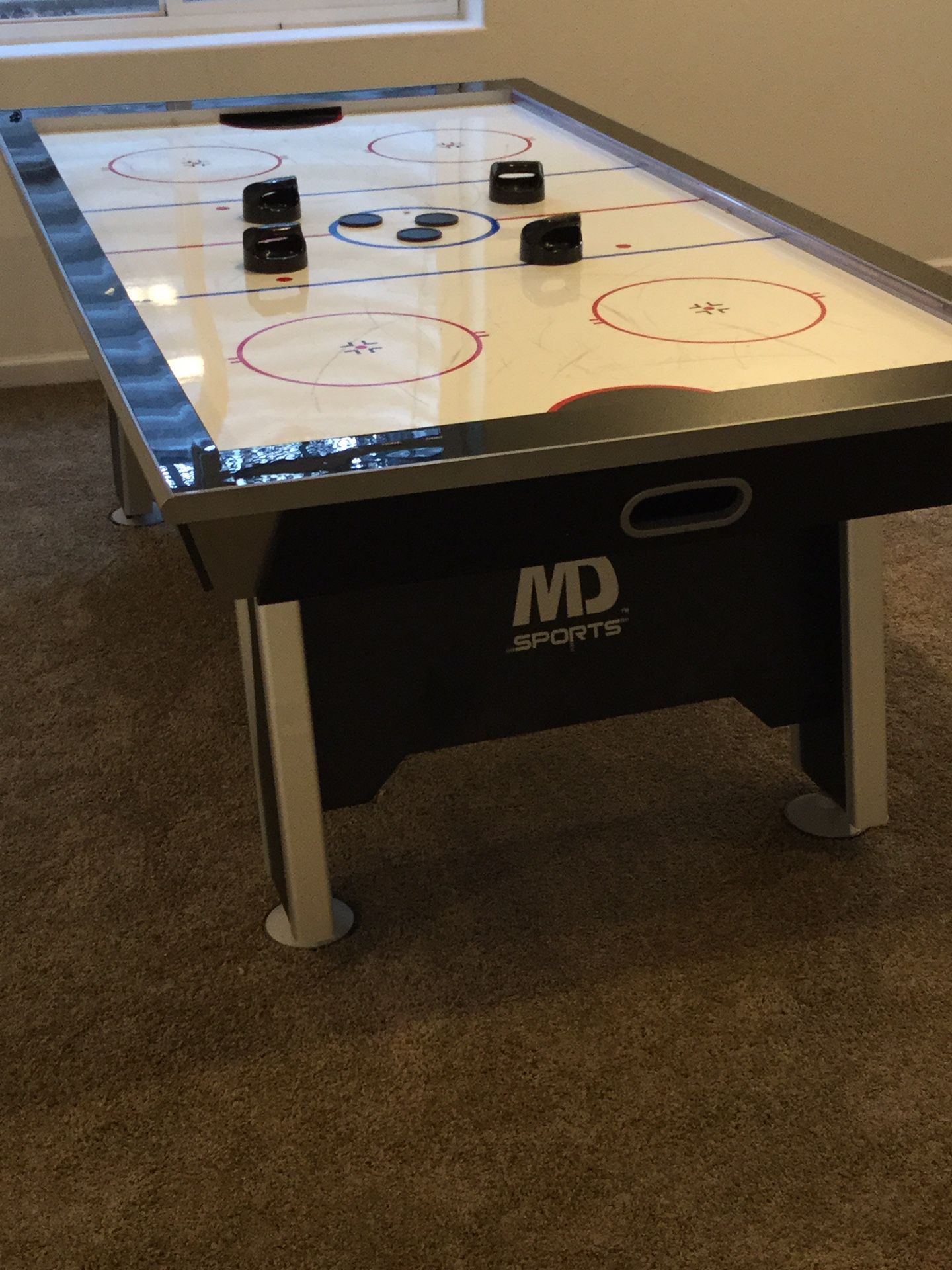 MD Sports 89” Air Hockey Table