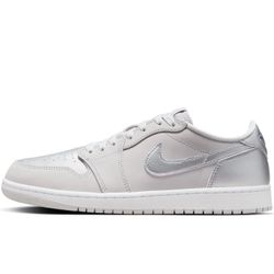 Air Jordan 1 Low OG Silver