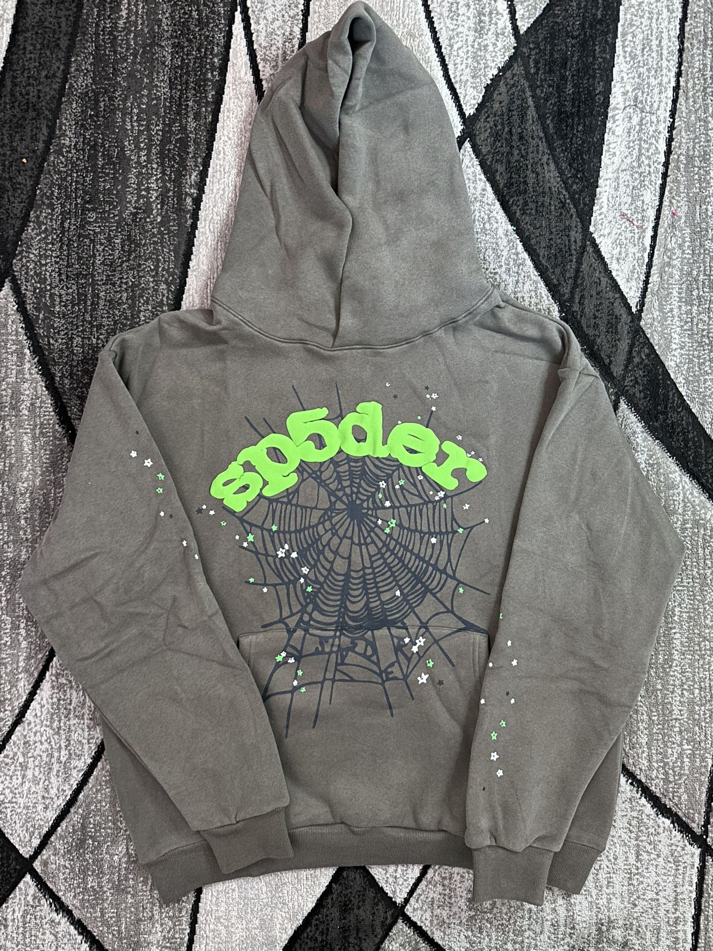 Slate Grey Sp5der Hoodie
