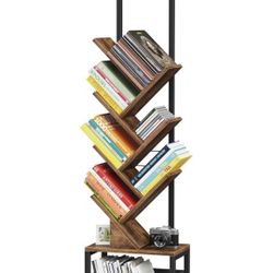 Bookshelf With Clock And Drawer