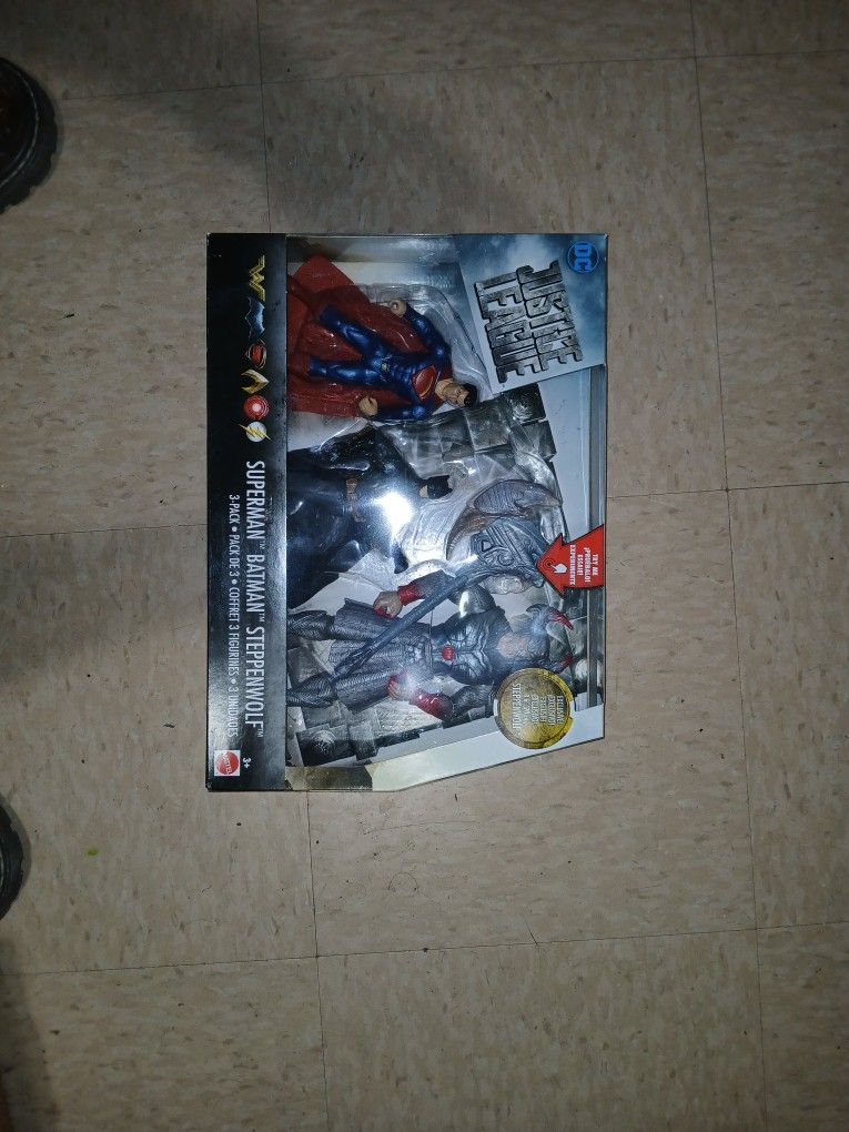 Superman Batman Steppenwolf Justice League