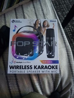 Popstar Wireless Kareoke 