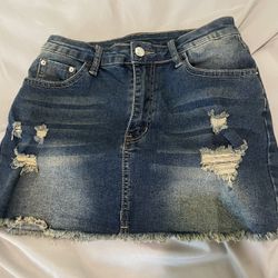 Mini Jean Skirt Women’s 
