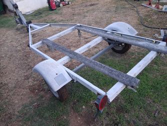 Boat Trailer, Tilting Type & Galvanized
