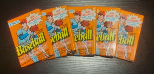 1990 Donruss Baseball packs