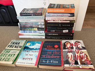 Assorted Mystery Thriller Books