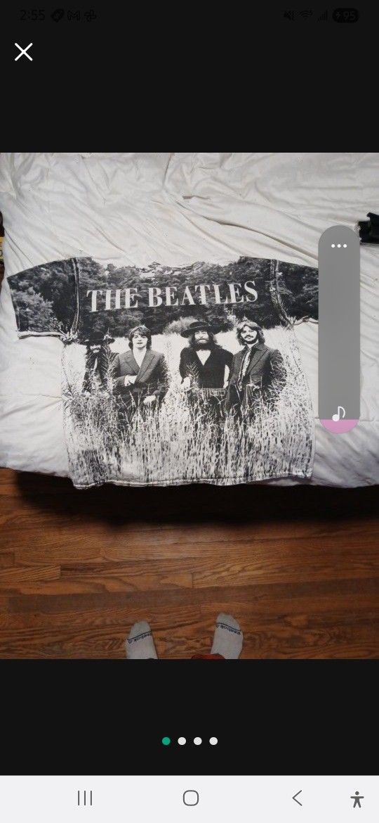 Vintage Winterland Prod Rock Express The Beatles Apple Corp T Shirt Xl