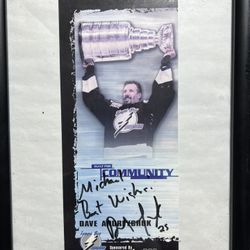 Dave Andreychuk Autograph (personalized)