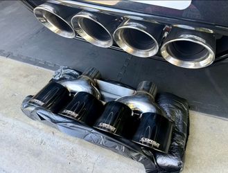 Brand new in box CORSA Extreme Black chrome tips for 2014-2019 Chevrolet Corvette Stingray/z06/zr1