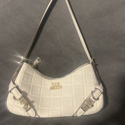 Steve Madden White shoulder Bag