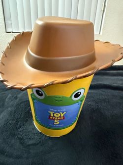 Toy Story 5 Woody Hat Popcorn Bucket Tin Cinemark AMC Brand NEW 2026