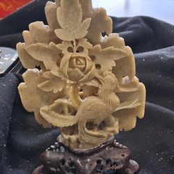 Antique Soap Stone Carving