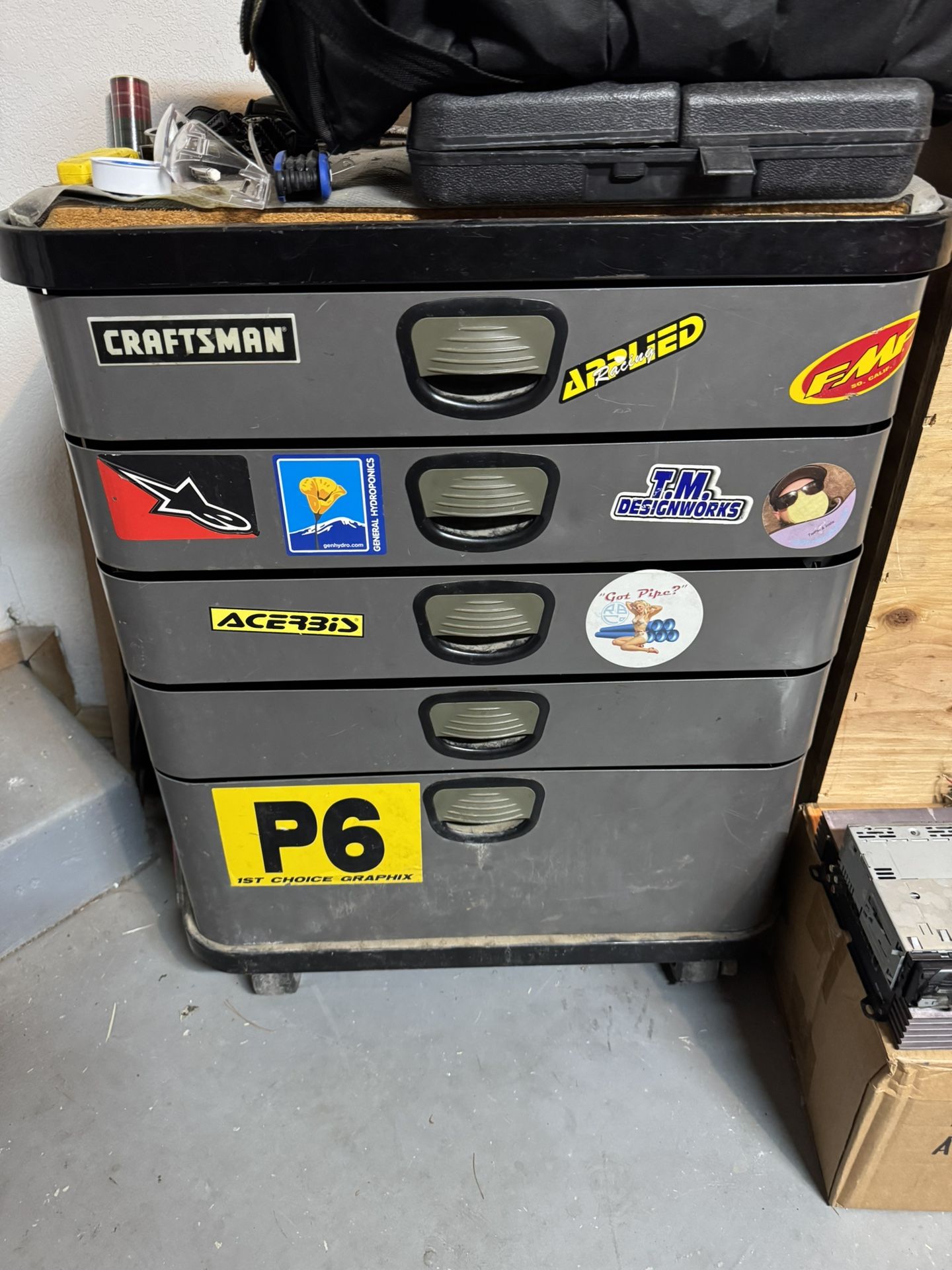 Craftsman Tool Cart 36” Tall