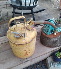 Vintage Gas Can 