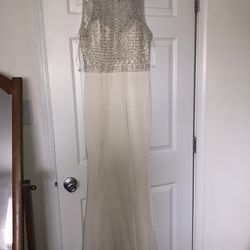 Size Small White Beaded Dress