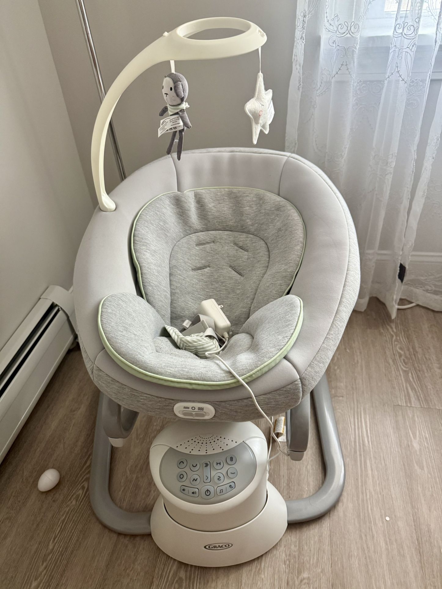 Graco Smooth My Way With Removable Rocker, Madden Versatile Baby Swing