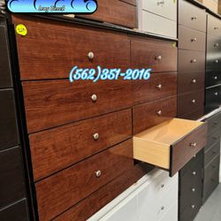 Cherry Compressed Eight Drawer Dresser With Rails New Cajonera Comoda Nueva 