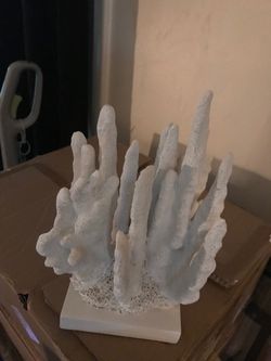 White Coral Reef Decorative Sculpture