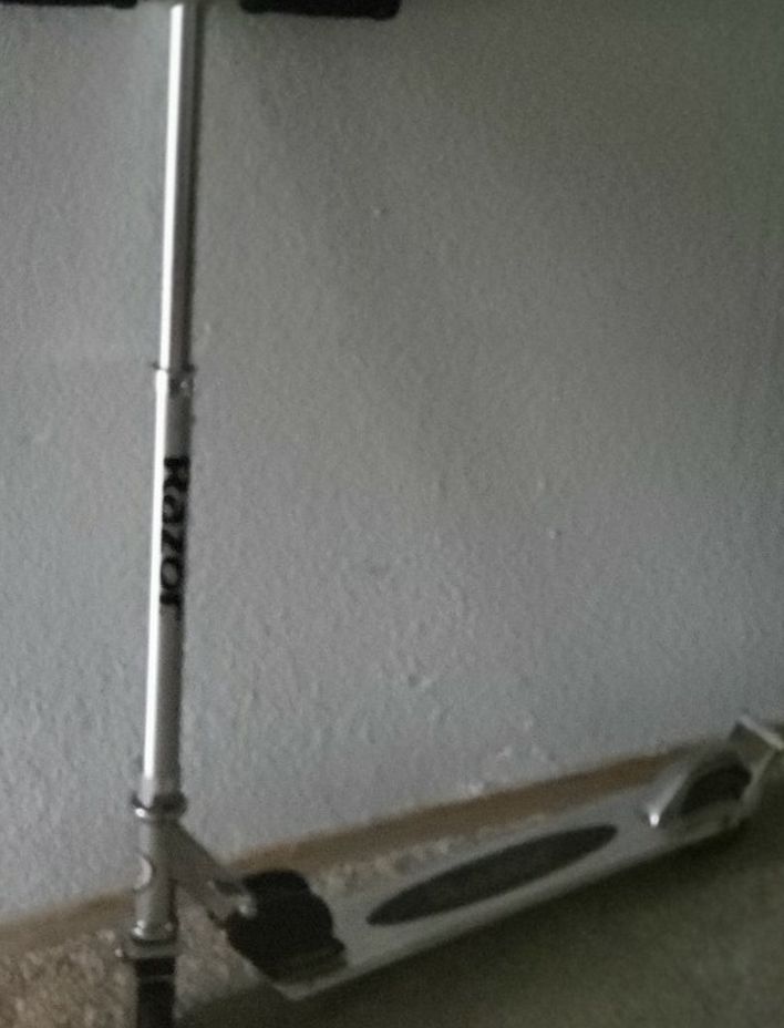Silver Razor Scooter