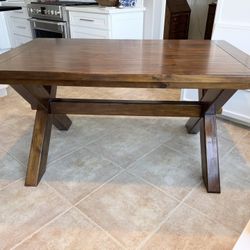 Pottery Barn Toscana Extendable Dining Table — Tuscan Chestnut