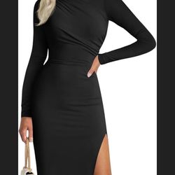XL Black Maxi Dress 
