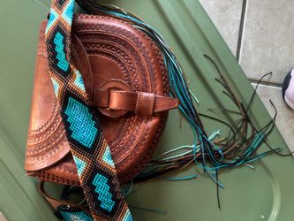 Leather purse