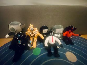 Skibidi Toilet Plushies