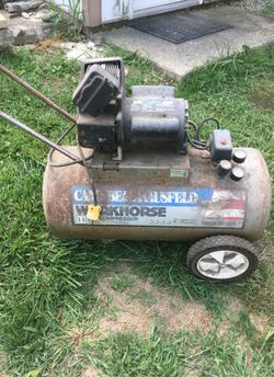 Compressor for parts-good tank and controls-will not pump