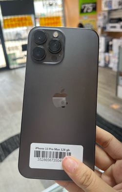 Unlocked - iPhone 13 Pro Max 128 Gb and clean Imei