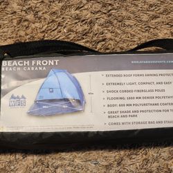 Beach Front Beach Cabana 