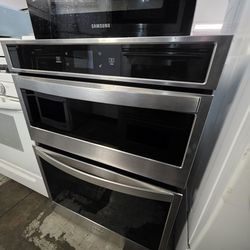 30" WHIRLPOOL MICROWAVE OVEN COMBO STAINLESS STEEL