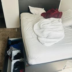 Bed Frames And Dresser 