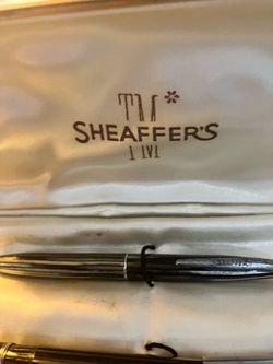 Vintage Sheaffer's Silver Ballpoint Pen
