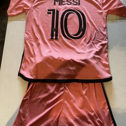 Messi Jerseys With Shorts Kids Small Up To XL 