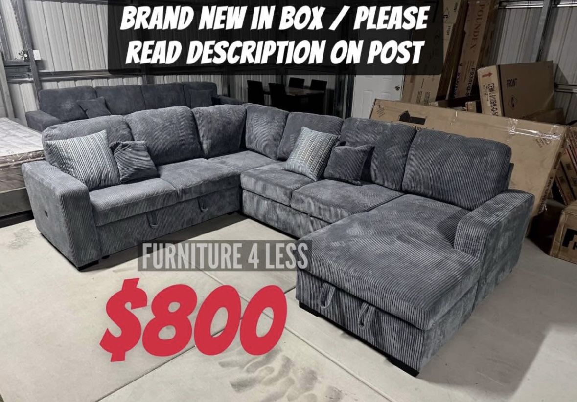 Sectional Couch With Pull Out Bed