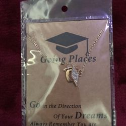 New Necklace Going Places Graduation 