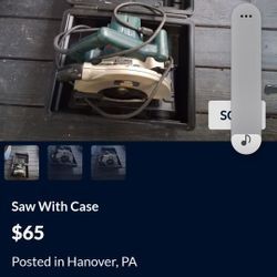 Saw With Case