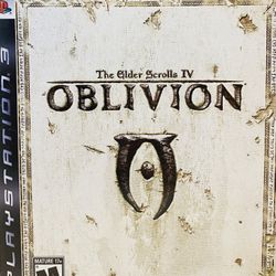 The Elder Scrolls IV Oblivion PS3 PlayStation 3 + Map - Complete CIB Tested
