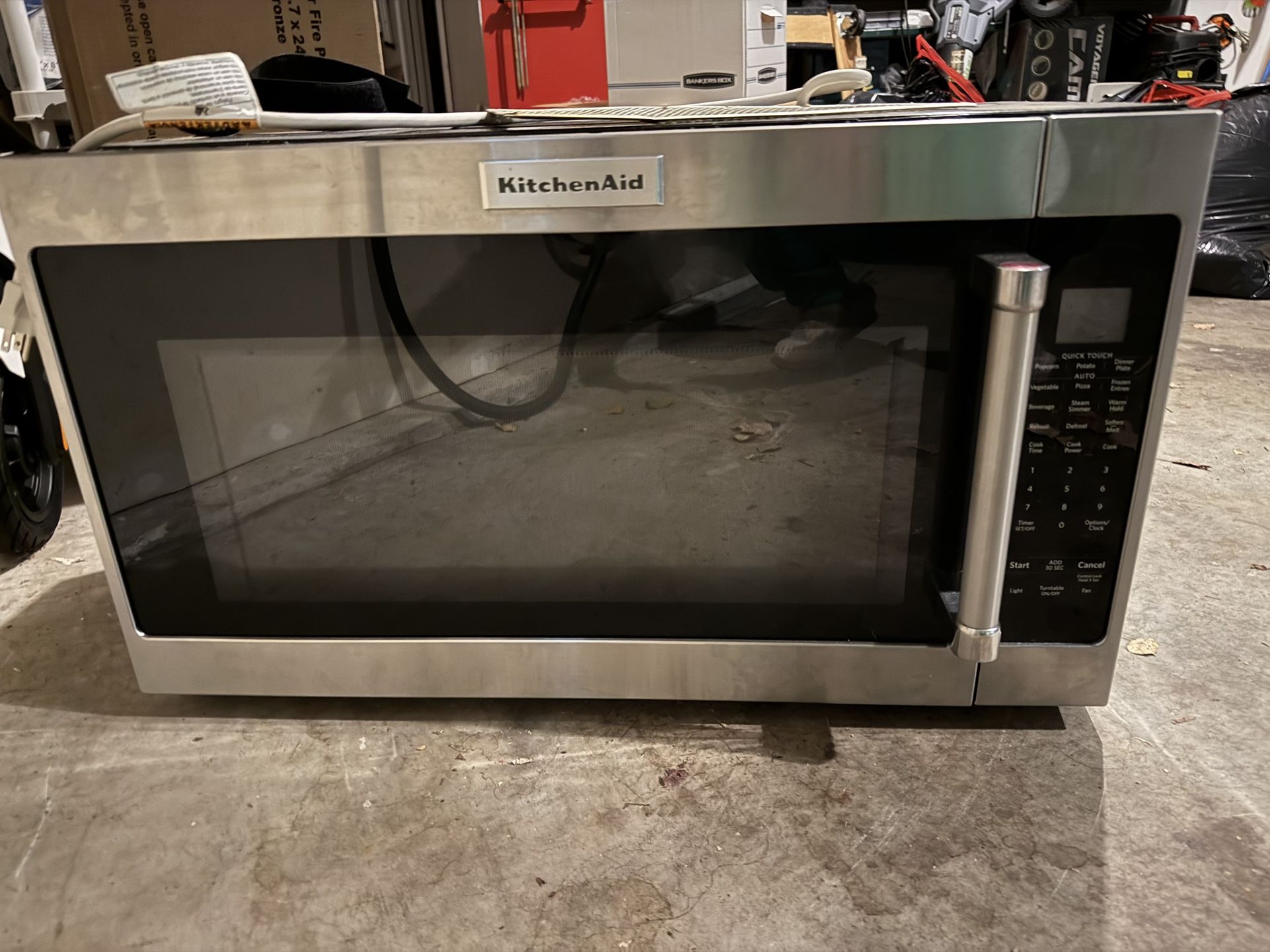 Kitchenaid Over The Range Type Microwave-