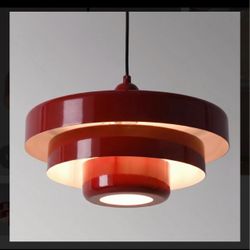 Modern Tiered Metal Pendant Light. 1 Pack