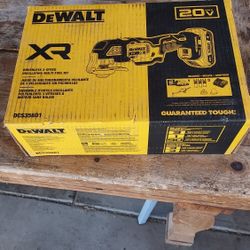 DEWALT
$259.00
20V MAX XR Cordless
Brushless 3-Speed Oscillating
Multi Tool with (1) 20V 2. 0Ah
Battery and Charger