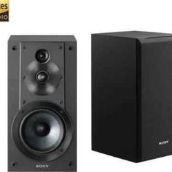 Sony - Model: SS-CS5 Core Series 5" 3-Way Bookshelf Speakers (Pair) - Black