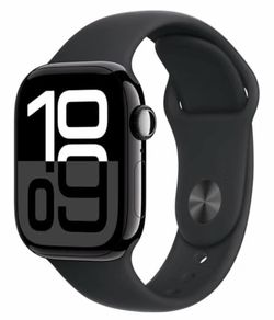 Apple Watch Series 10 [GPS, 46mm] - Jet Black Aluminum Case